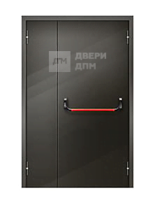 Уличная противопожарная дверь с левой створкой ДП-042